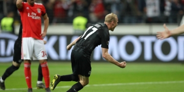 Frankfurt 5 vs 1 Bayern Múnich por la Bundesliga
