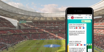 Atlético de Madrid conecta con sus hinchas a través de un asistente en WhatsApp