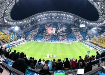 Espectacular celebración por los 120 años del Olympique de Marsella