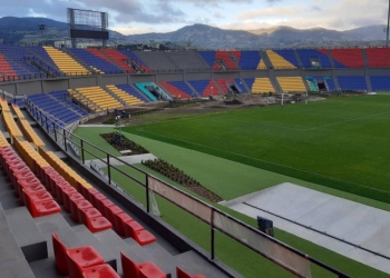 El estadio Departamental Libertad de Pasto tras la remodelación