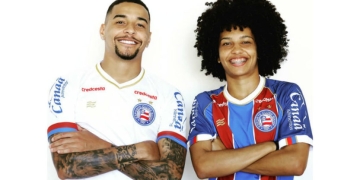 Bahía de Brasil presentó sus nuevos uniformes, diseñados por los hinchas