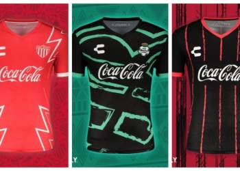 Camisetas especiales con el logo de Coca-Cola para tres clubes mexicanos