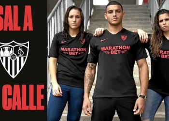 Sevilla presenta su camiseta negra, edición especial de Nike