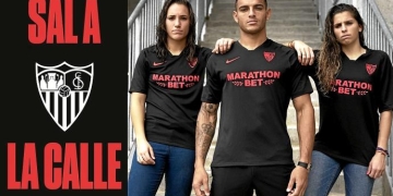 Sevilla presenta su camiseta negra, edición especial de Nike