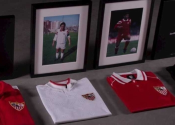 Impactante colección retro de la marca Copa para el Sevilla