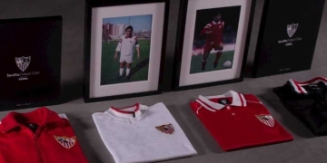 Impactante colección retro de la marca Copa para el Sevilla