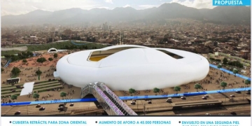 Presentan proyecto para modernizar el estadio El Campín
