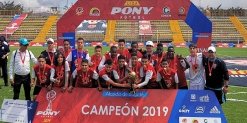 Club Estudiantil de Medellín, campeón de la Liga Pony Fútbol 2019