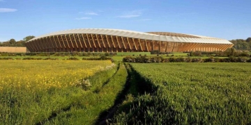 ¡El equipo inglés que tendrá un estadio de madera!