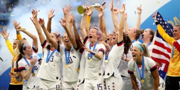 La Selección femenina de Estados Unidos, Atletas del año para Time