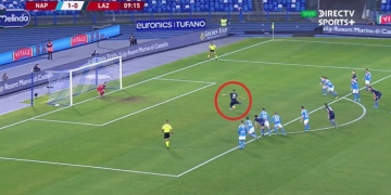 Esta vez Ciro Immobile fue el del ridículo ante David Ospina