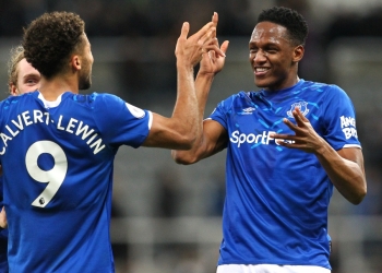 ¿Reunión de colombianos en el Everton?