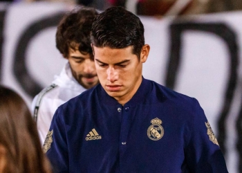 James Rodríguez no jugó en Betis 2 – 1 Real Madrid