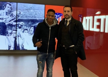 Juan David Perea firmó contrato profesional con Atlético de Madrid