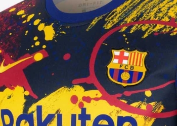 Nike presenta una nueva camiseta para el FC Barcelona