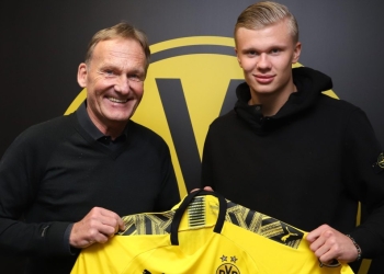WhatsApp y Puma, claves para el fichaje de Haaland por el Borussia Dortmund