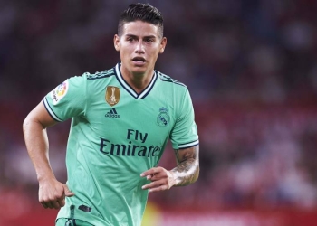 James Rodríguez jugó en la Supercopa de España 2020