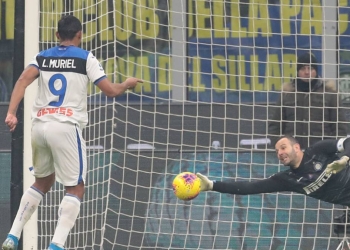 Sin reproches para Luis Muriel por fallar penalti contra Inter