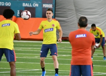 Rafael Santos Borré desea consolidarse en la Selección Colombia