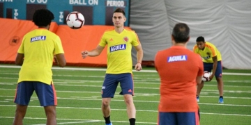 Rafael Santos Borré desea consolidarse en la Selección Colombia