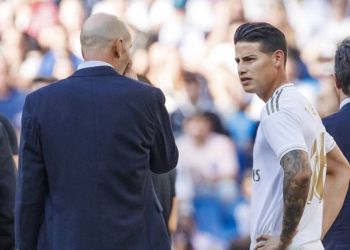 ¿Qué puede estar pasando entre James Rodríguez y Zidane?