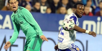 Zidane dijo que James Rodríguez “lo hizo fenomenal”