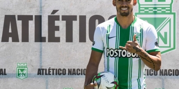 La formación titular de Nacional contra Huracán en la Copa Sudamericana 2020