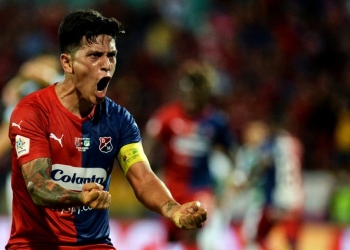 La emoción de Germán Cano por clasificación del DIM en Copa Libertadores 2020