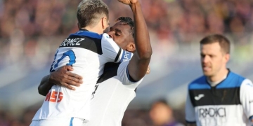 Gol de Duván Zapata con Atalanta de visitante frente a Fiorentina
