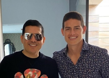 Así fue la Visita de Peter Manjarrés a James Rodríguez