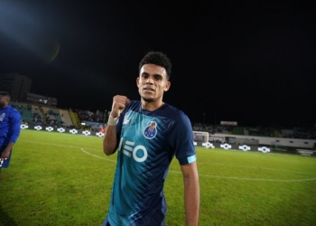 Luis Díaz anotó con el FC Porto frente al Vitória Setúbal