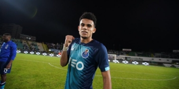 Luis Díaz anotó con el FC Porto frente al Vitória Setúbal