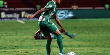 Neyder Moreno ya se entrena virtualmente con Atlético Nacional