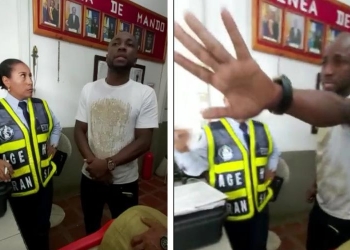 Video de Pablo Armero, negándose a prueba de alcohol