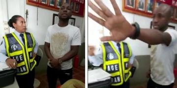 Video de Pablo Armero, negándose a prueba de alcohol