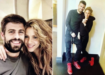 Shakira y Gerard Piqué se dejaron ver muy cariñosos en público