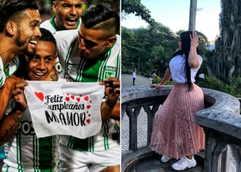 La mujer a la que Vladimir Hernández le dedicó su gol contra Deportivo Cali