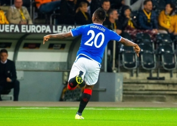 Alfredo Morelos marcó gol por la Copa de Escocia