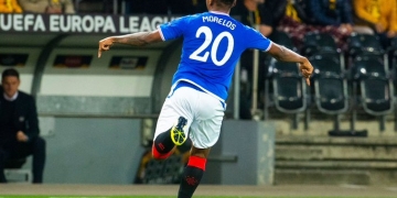 Alfredo Morelos marcó gol por la Copa de Escocia