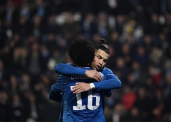 Asistencia de Juan Guillermo Cuadrado a Cristiano Ronaldo