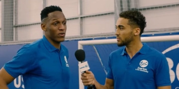 ¿Cómo va el inglés de Yerry Mina? Le hicieron una prueba y…