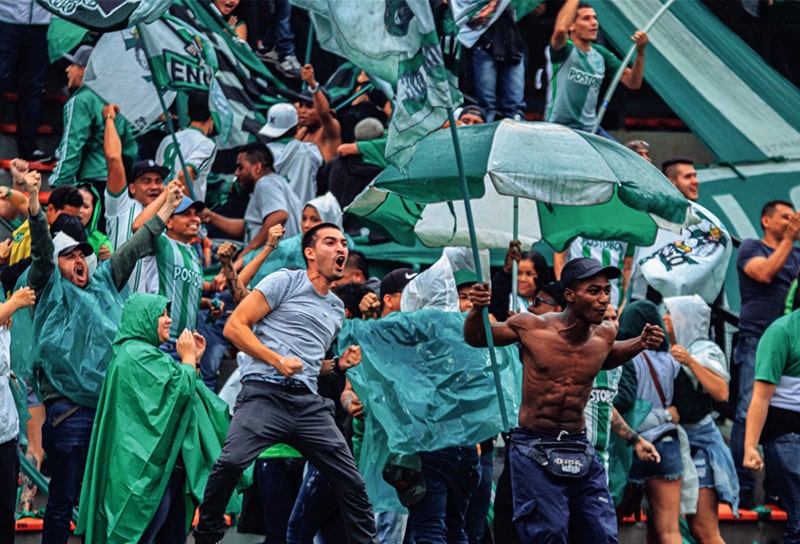 Los del Sur, Atlético Nacional