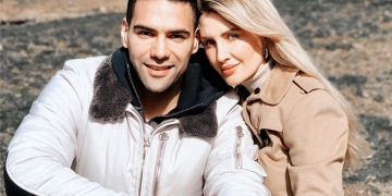 Con el apoyo de Falcao García, Lorelei Tarón estrenó su nuevo sencillo musical