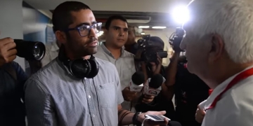 Julio Comesaña mandó a callar a un periodista