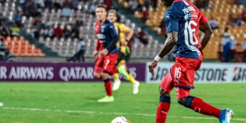 Primera prueba superada para Yulián Gómez, lateral del DIM