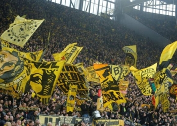 Hinchas del Borussia Dortmund donaron dinero a restaurantes y bares