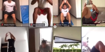 En tiempos de coronavirus, “¿quién dijo que no se puede entrenar en equipo?”