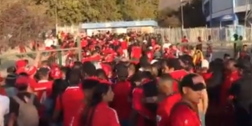 América llevó tantos hinchas a San Carlos de Apoquindo, ¡que cientos se quedaron afuera!