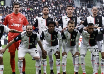 Foto de Juan Cuadrado con Rugani, quien tiene coronavirus