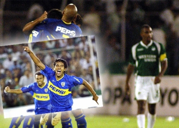 Fabián Vargas recordó su gol con Boca a Deportivo Cali y así le respondió el arquero al que le marcó